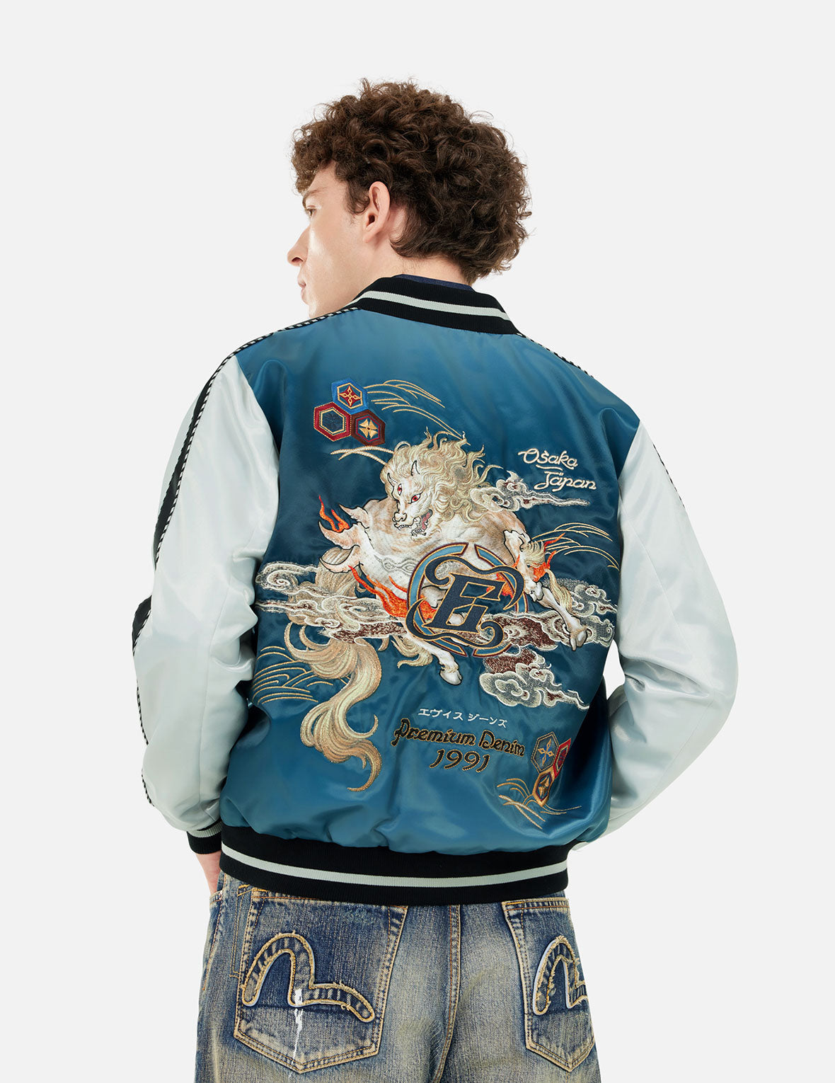 Buzz Rickson's x Kosho & Co. Reversible Velvet 'Sukajan