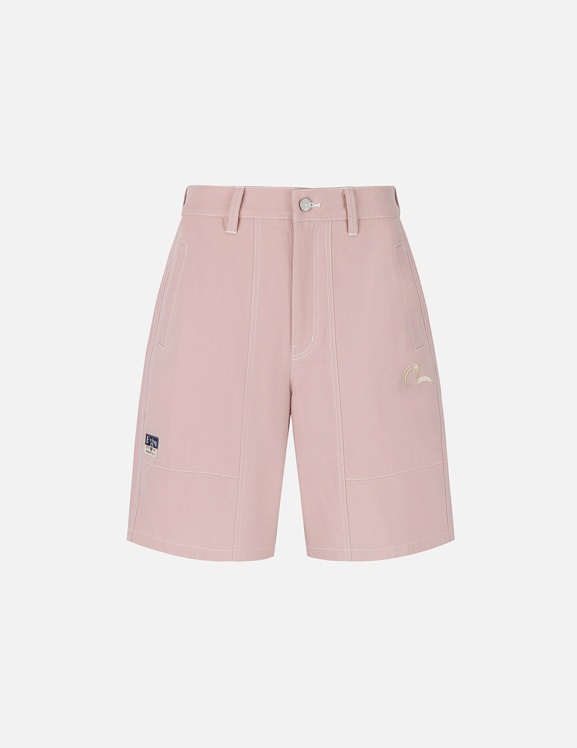 Allover Seagull Print Pocket Oversized Shorts – EVISU