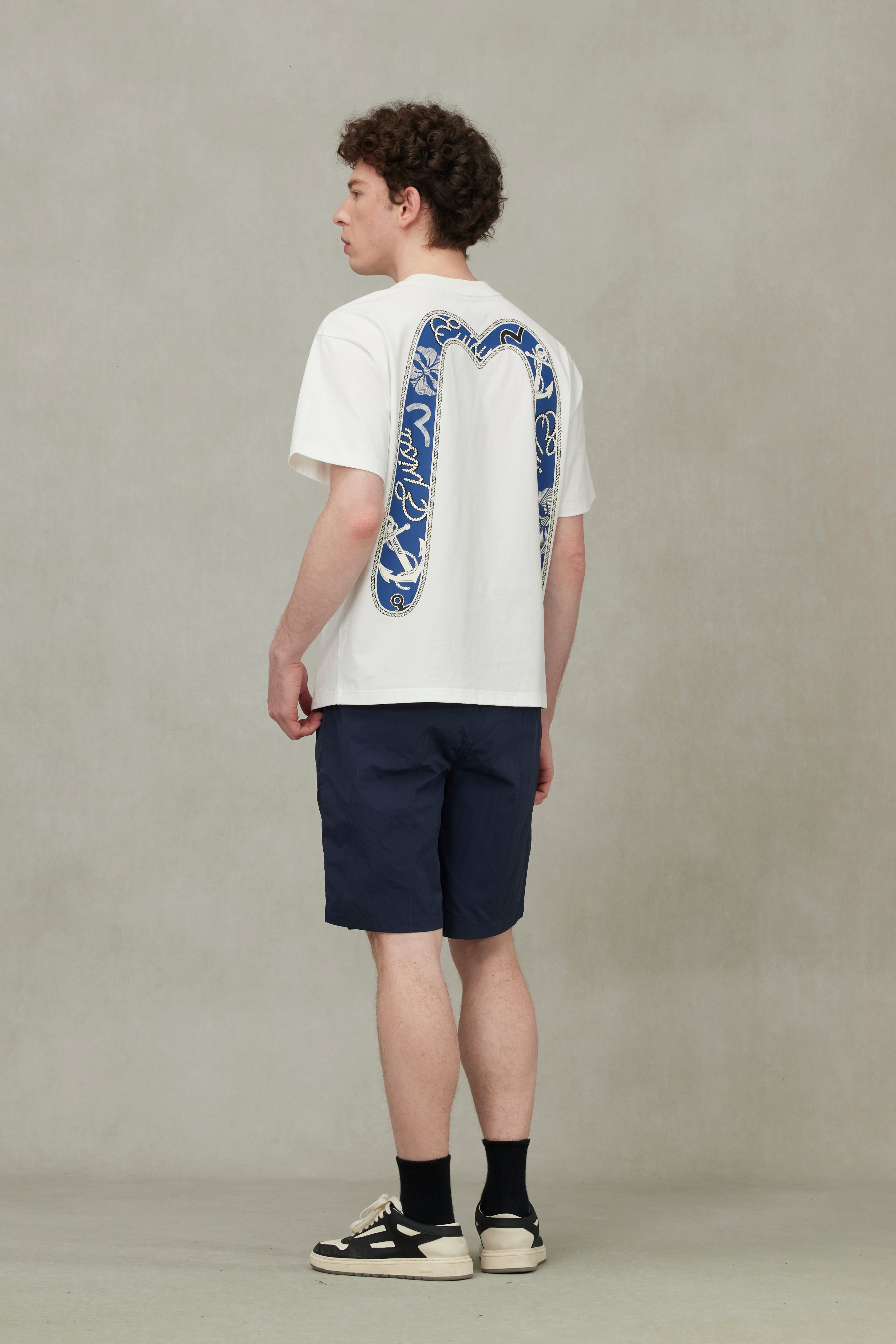 Logo Appliqué Embroidery Relax Fit Sweat Shorts – EVISU