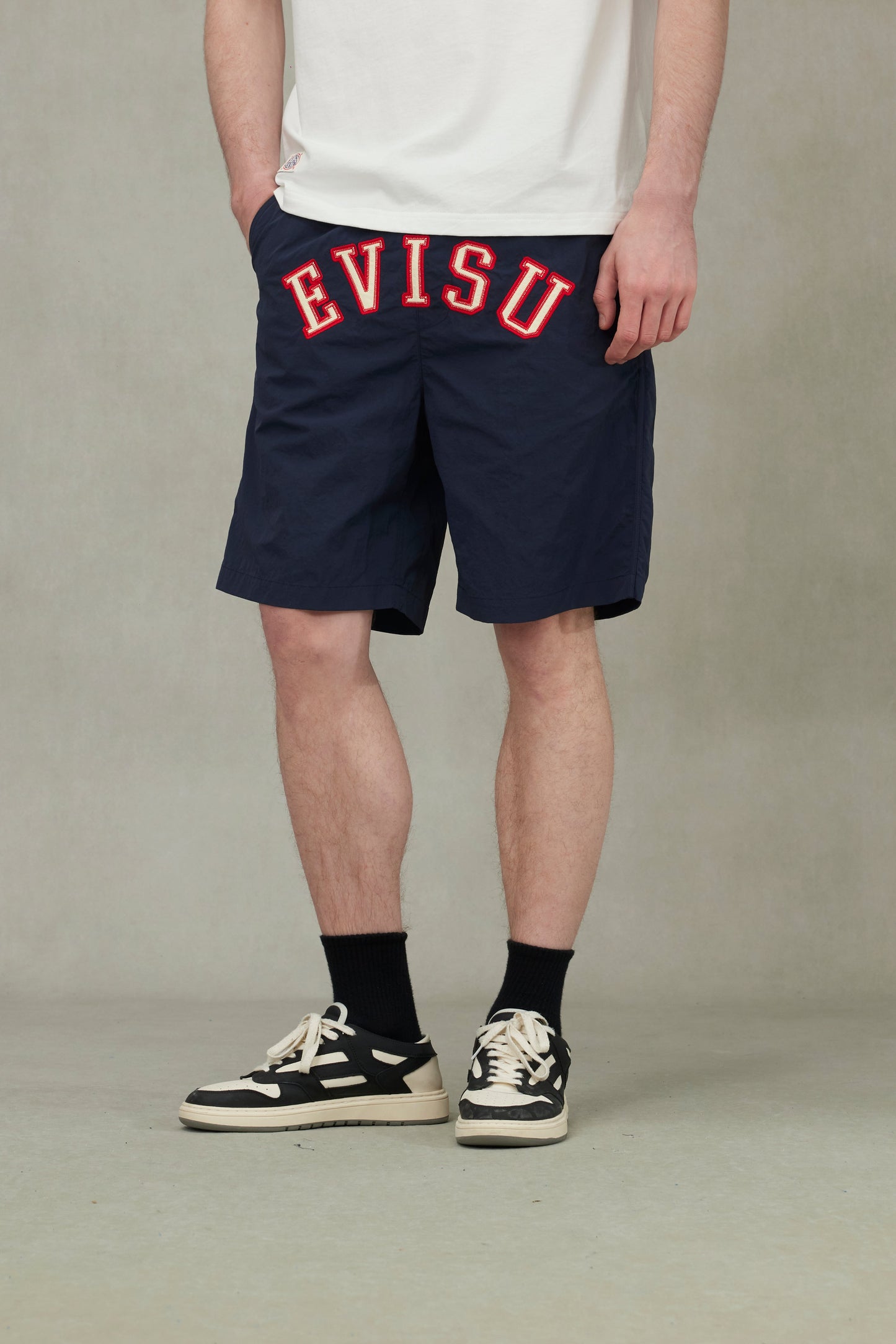 Logo Appliqué Embroidery Relax Fit Sweat Shorts