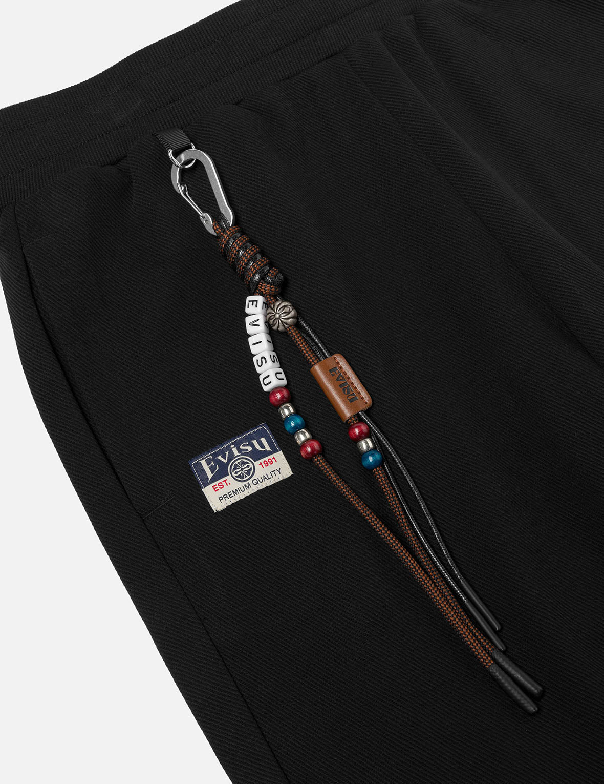 Totem Seagull Embroidery Straight Fit Sweatpants