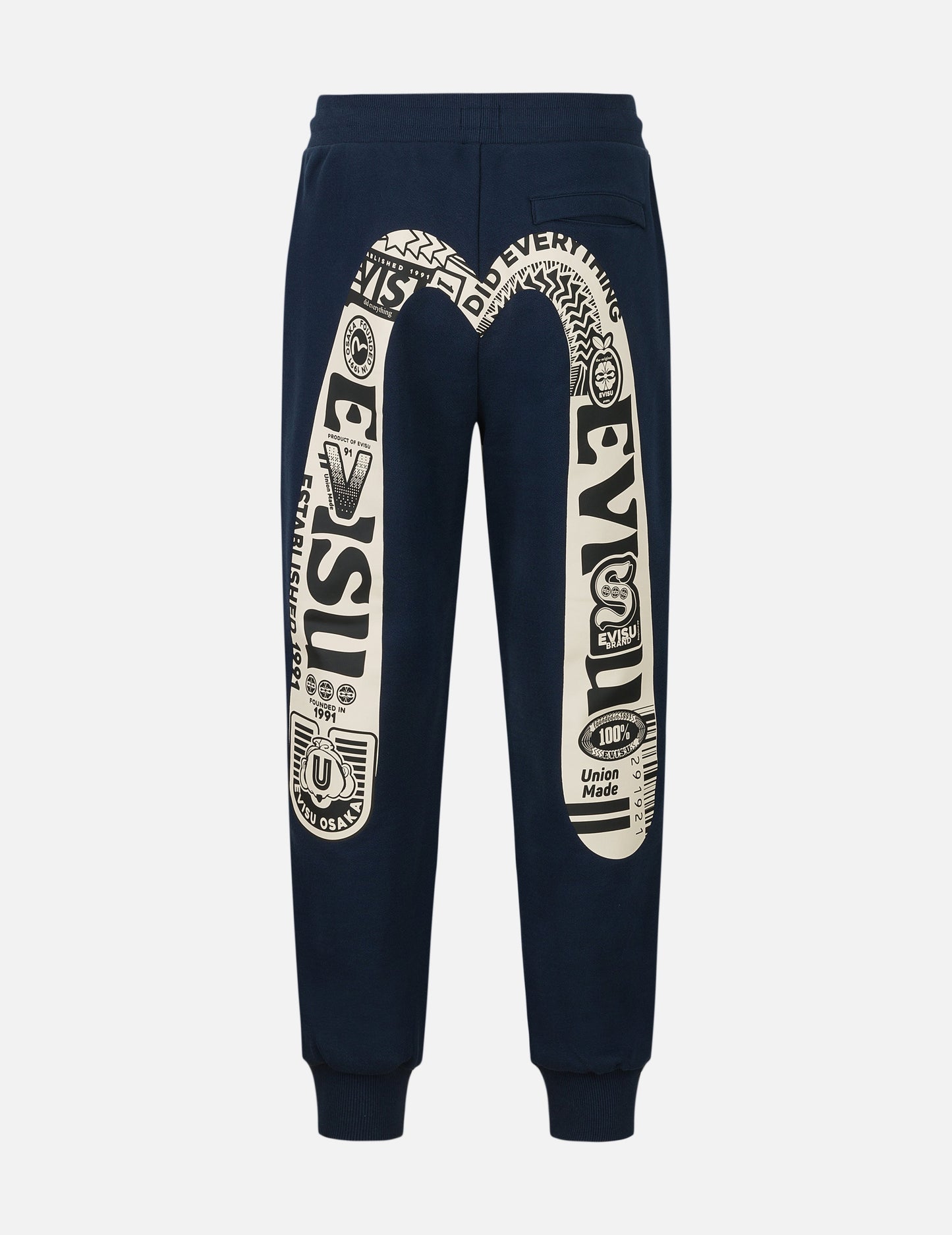Logo and Daicock Print Relax Fit Sweatpants