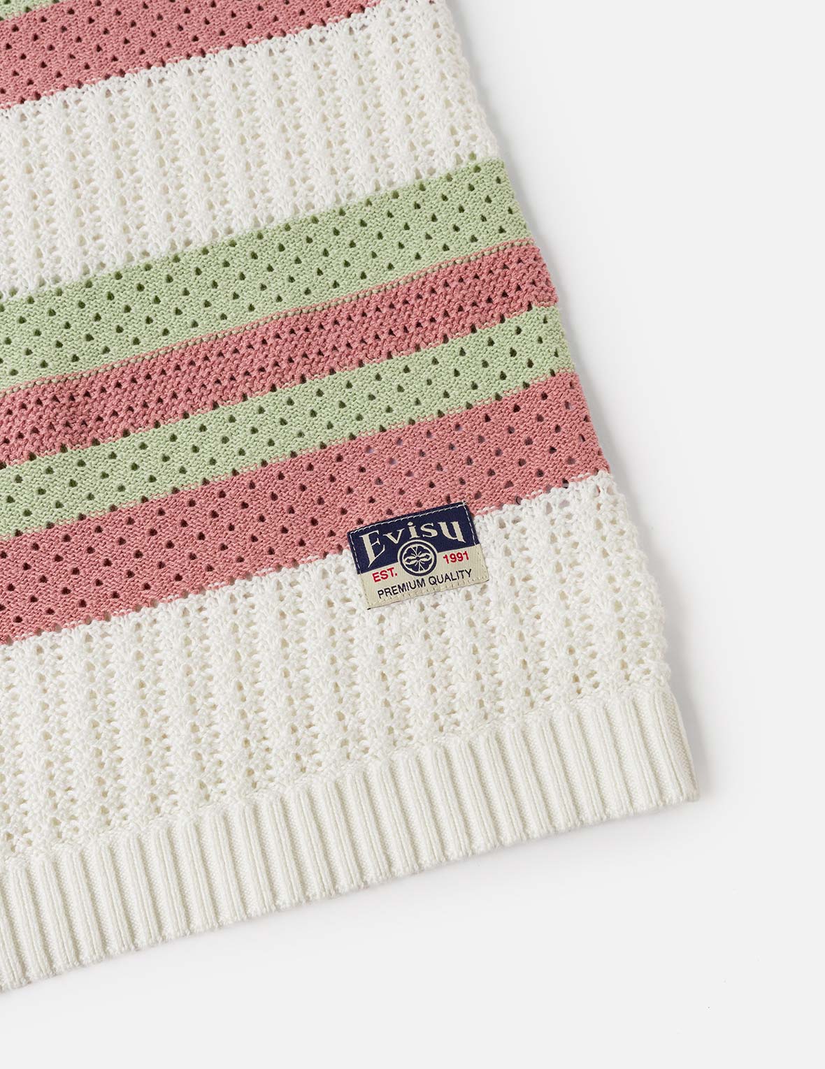 Seagull Embroidery Relax Fit Short-Sleeve Knitted Shirt