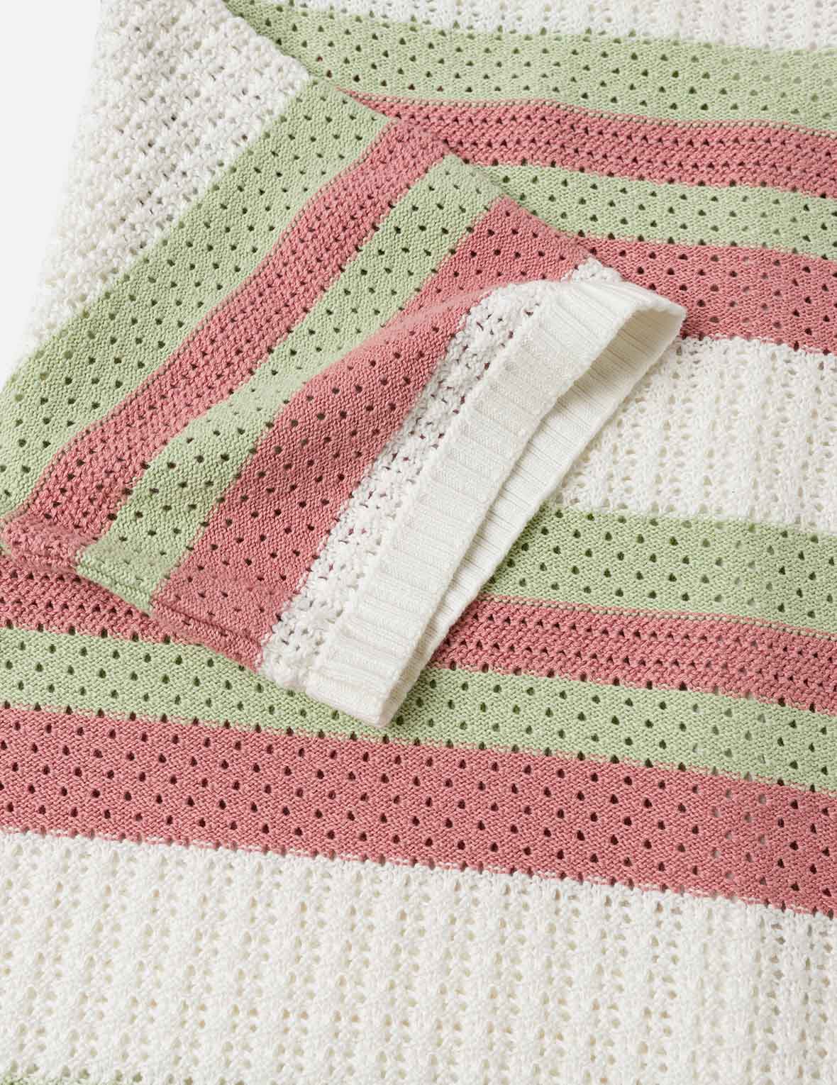 Seagull Embroidery Relax Fit Short-Sleeve Knitted Shirt