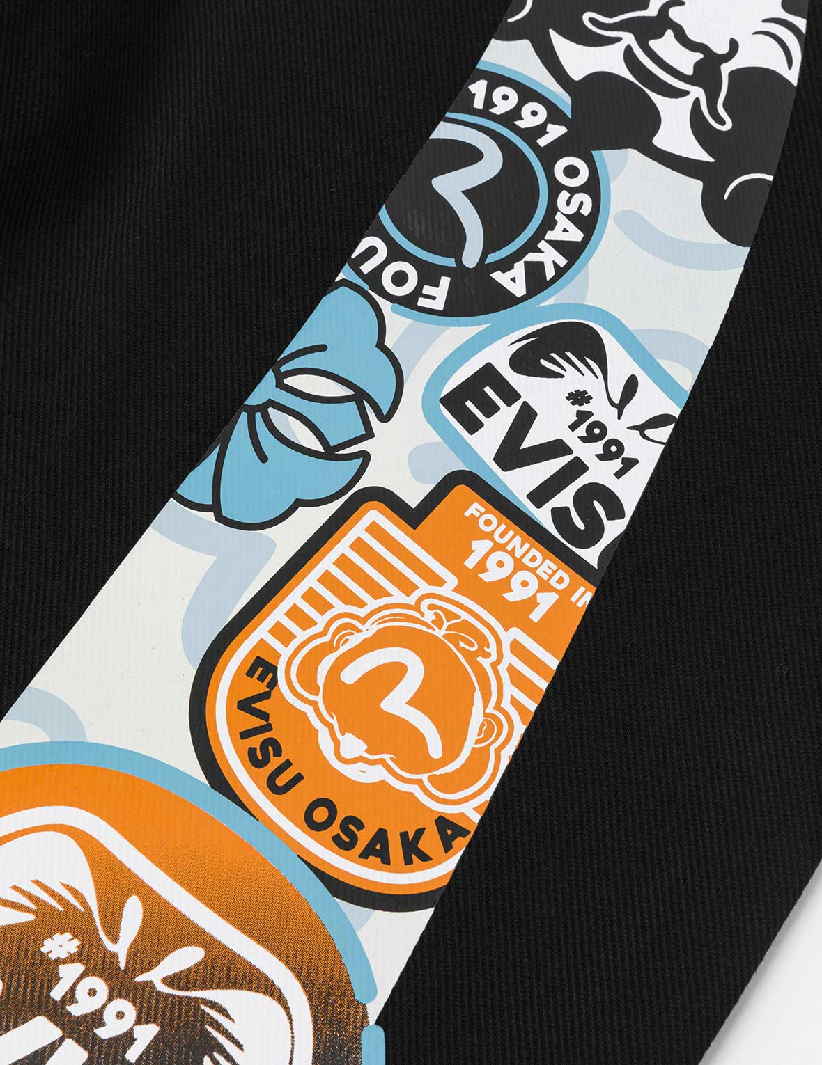 EVISU and Godhead Daicock Print Regular Fit Sweatshorts