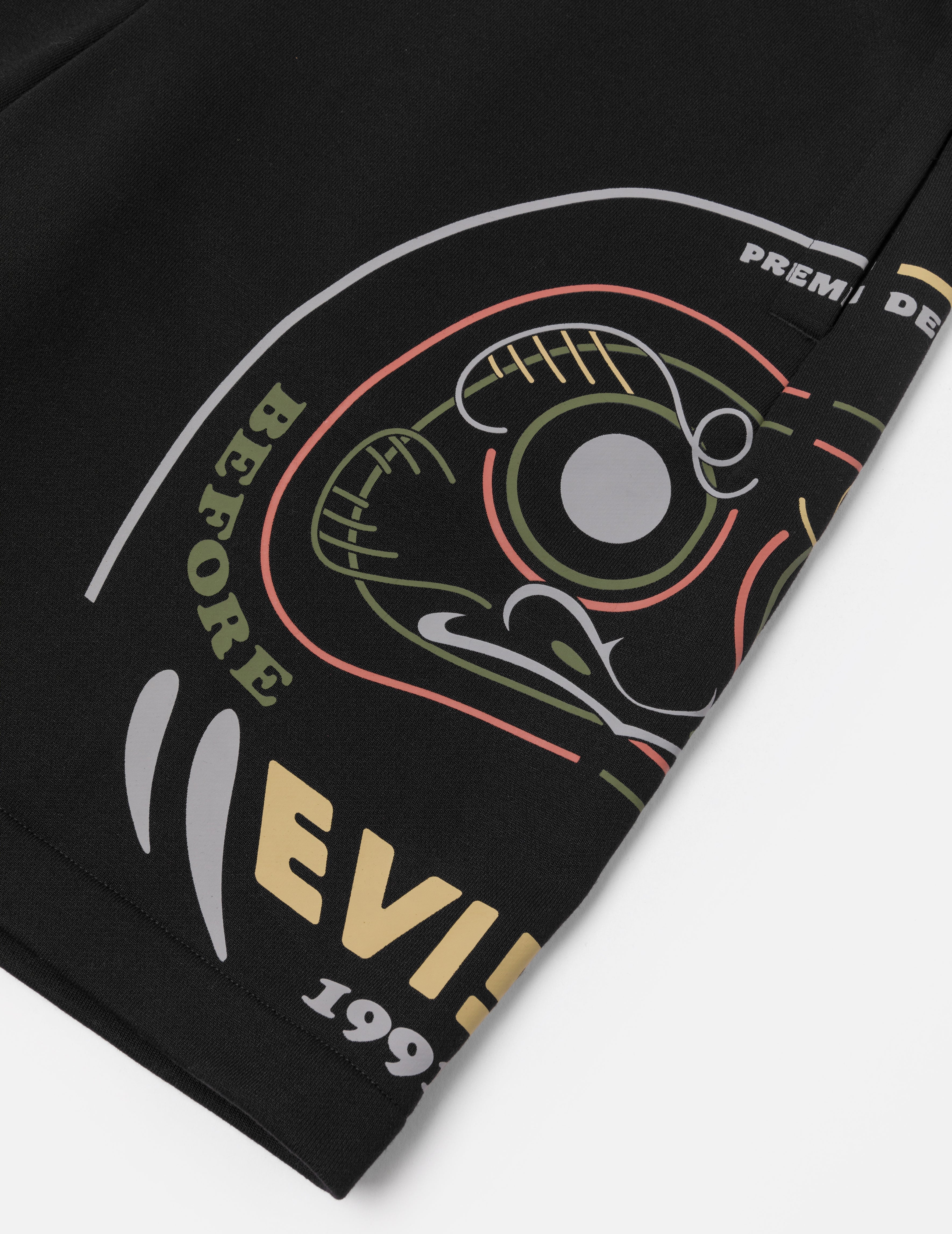 Daruma Print Regular Fit Sweatshorts – EVISU