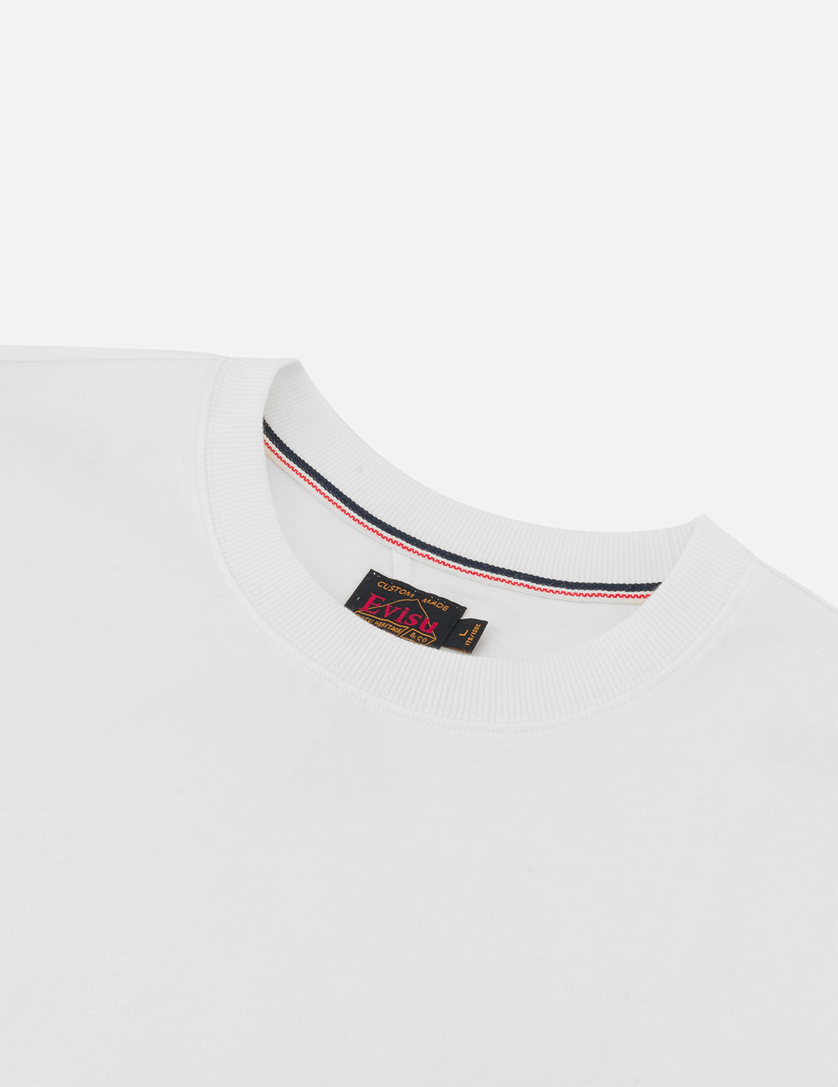 Seagull Embroidery and Multi-logo Print Regular Fit T-shirt