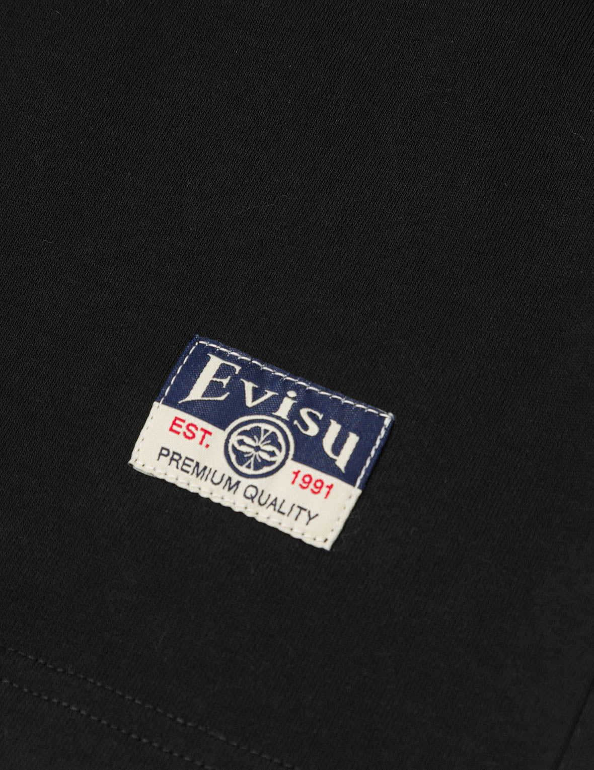 Brocade Seagull Appliqué Regular Fit T-shirt – EVISU