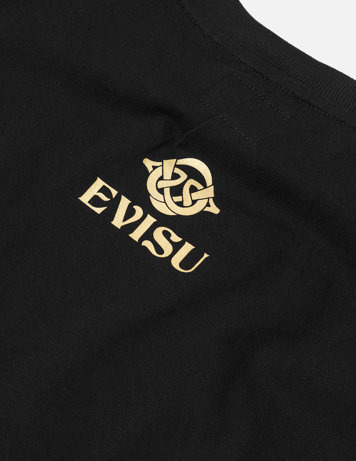 Brocade Seagull Appliqué Regular Fit T-shirt – EVISU