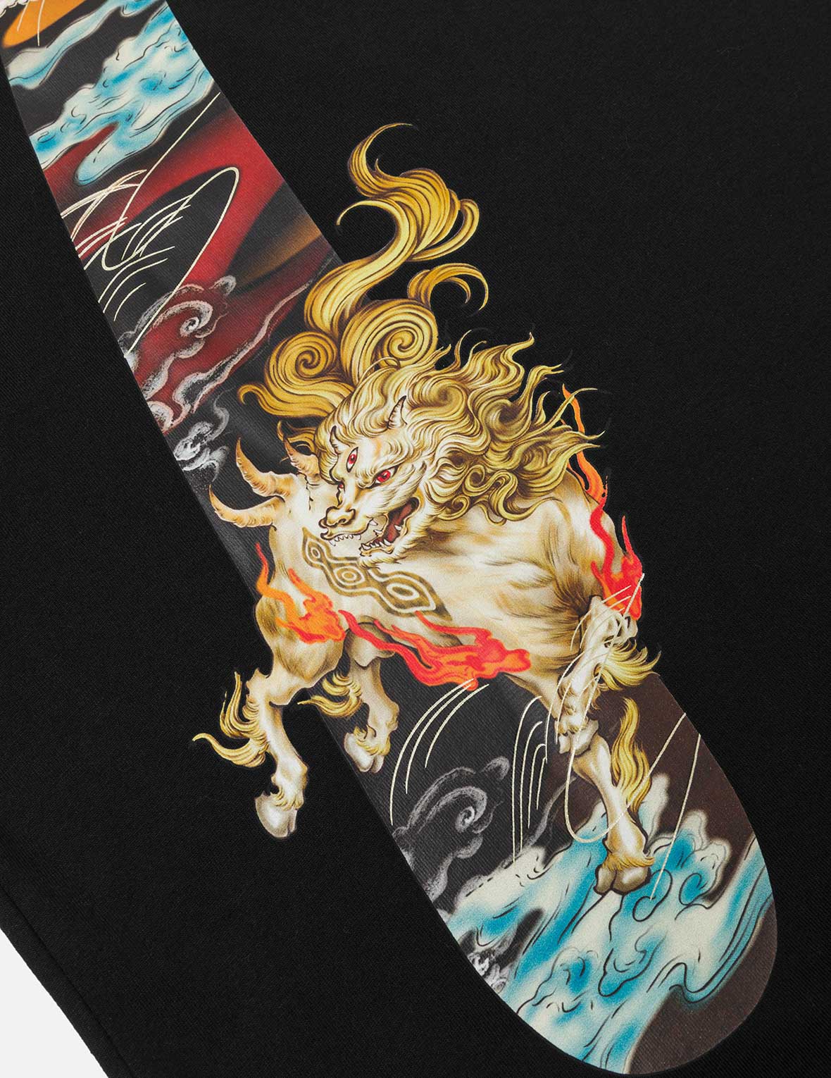 Hakutaku Daicock Print Relax Fit T-shirt – EVISU
