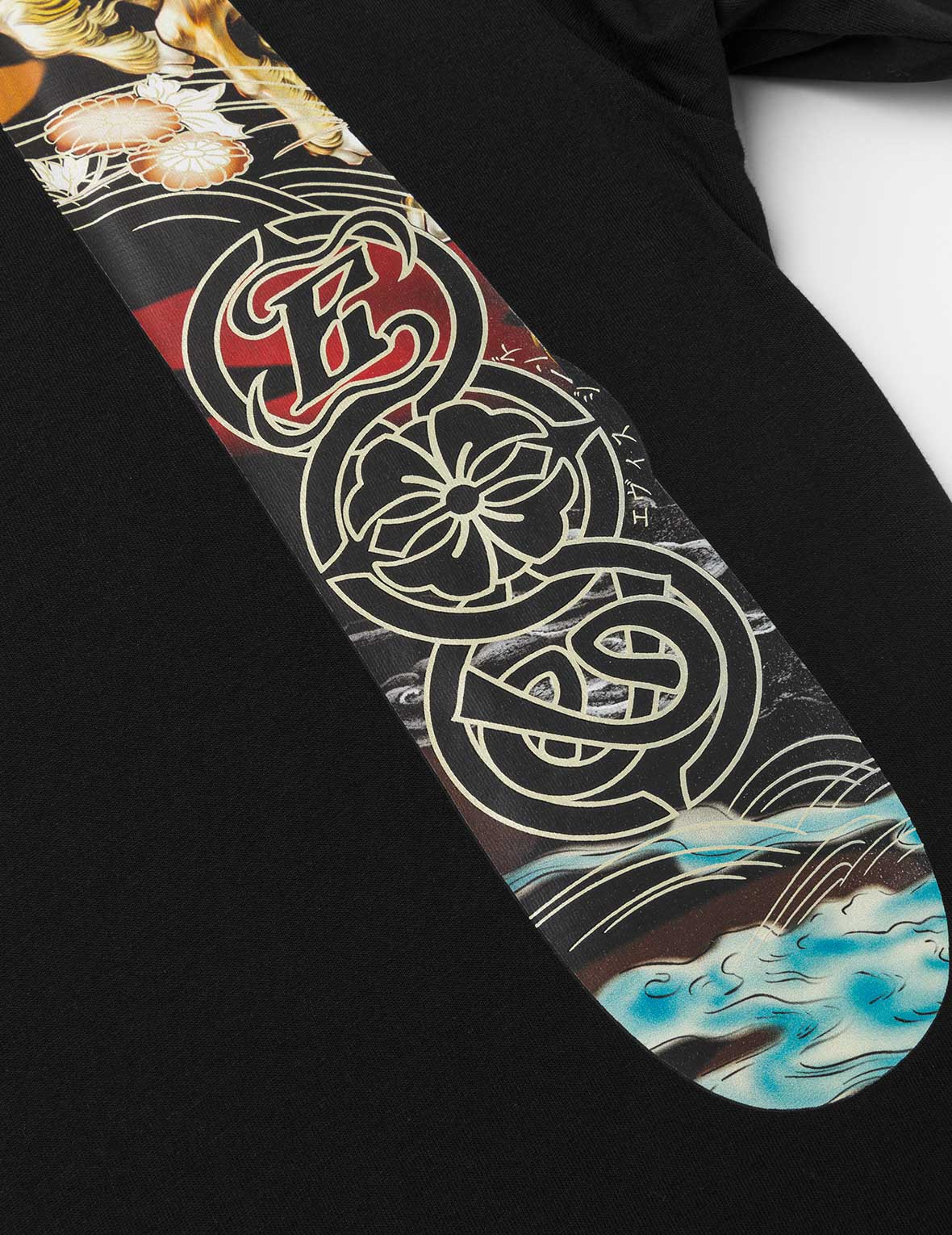 Hakutaku Daicock Print Relax Fit T-shirt – EVISU