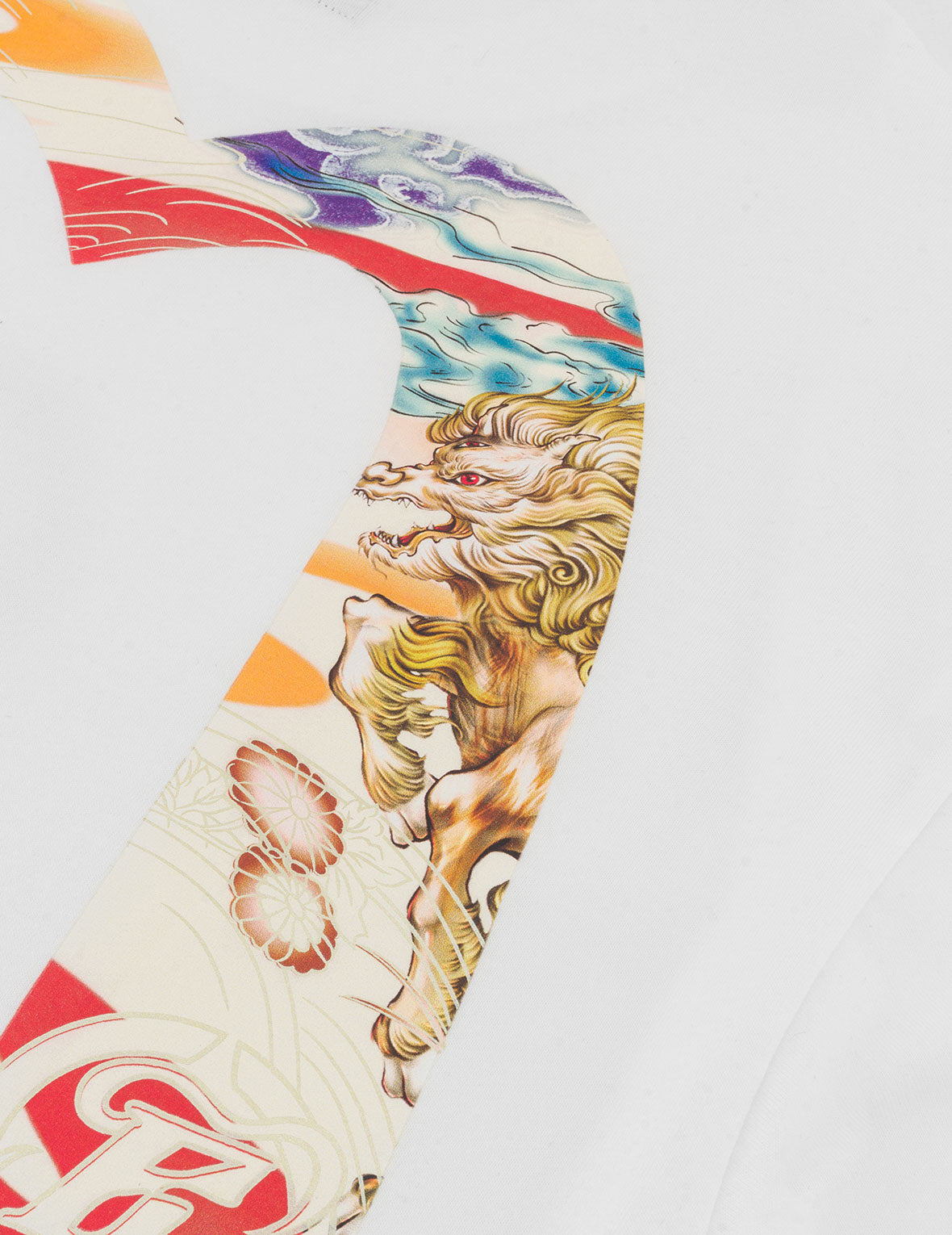 Hakutaku Daicock Print Relax Fit T-shirt