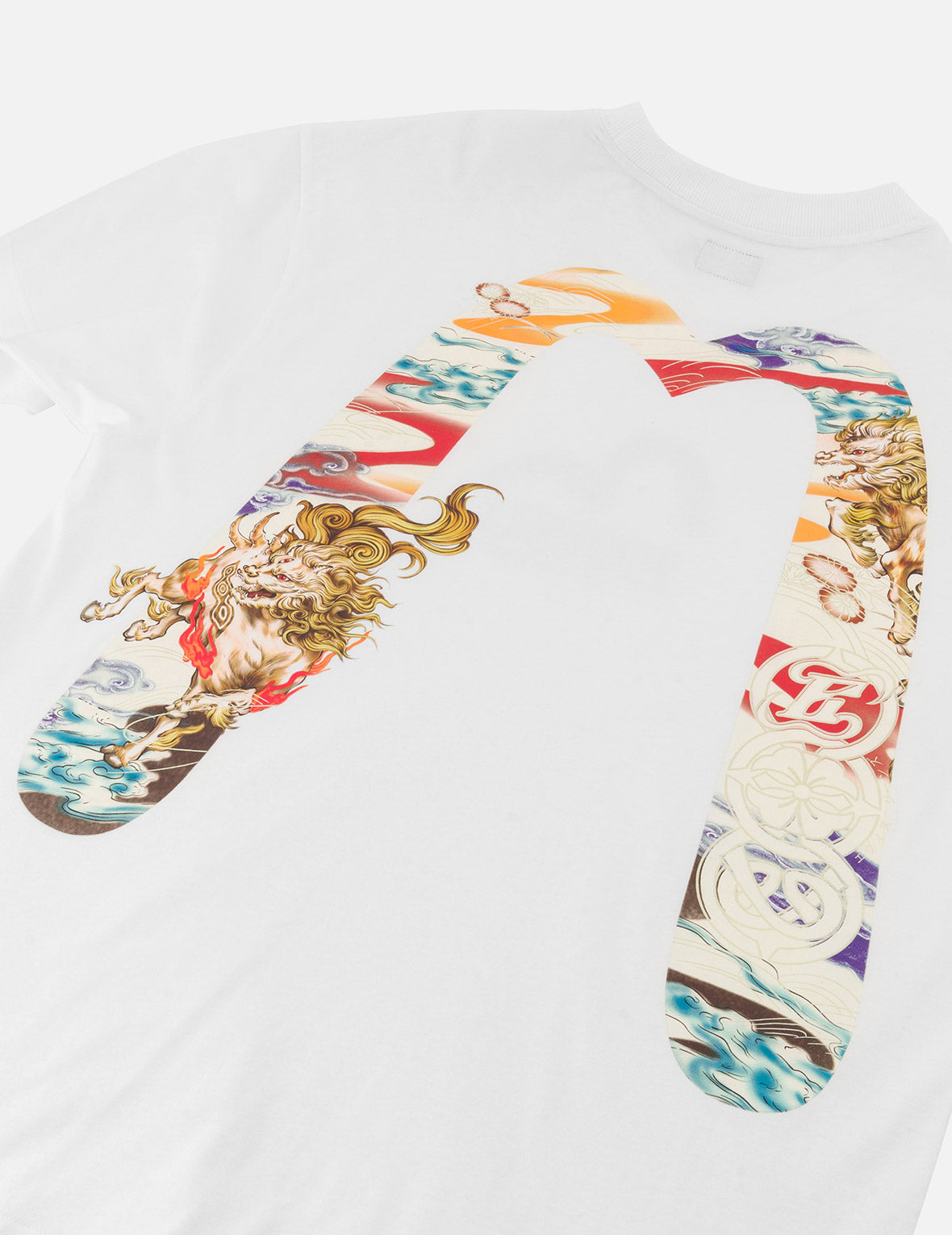 Hakutaku Daicock Print Relax Fit T-shirt