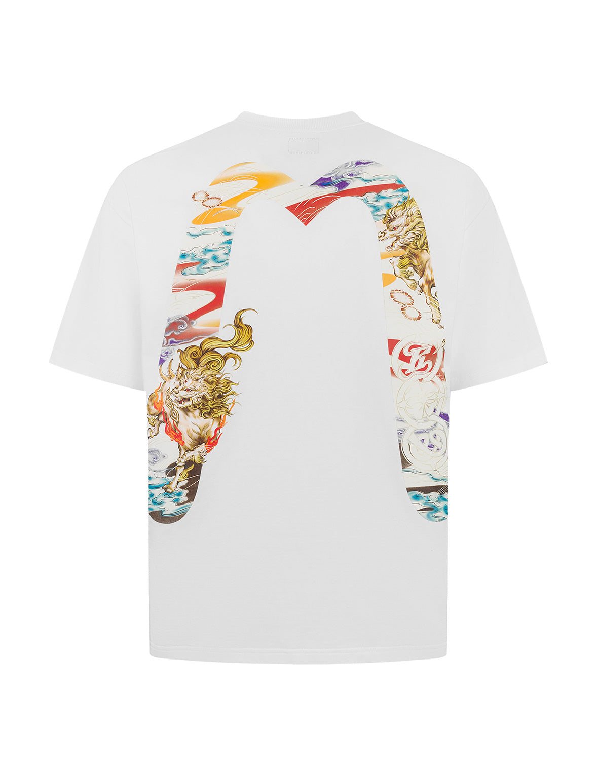 Hakutaku Daicock Print Relax Fit T-shirt