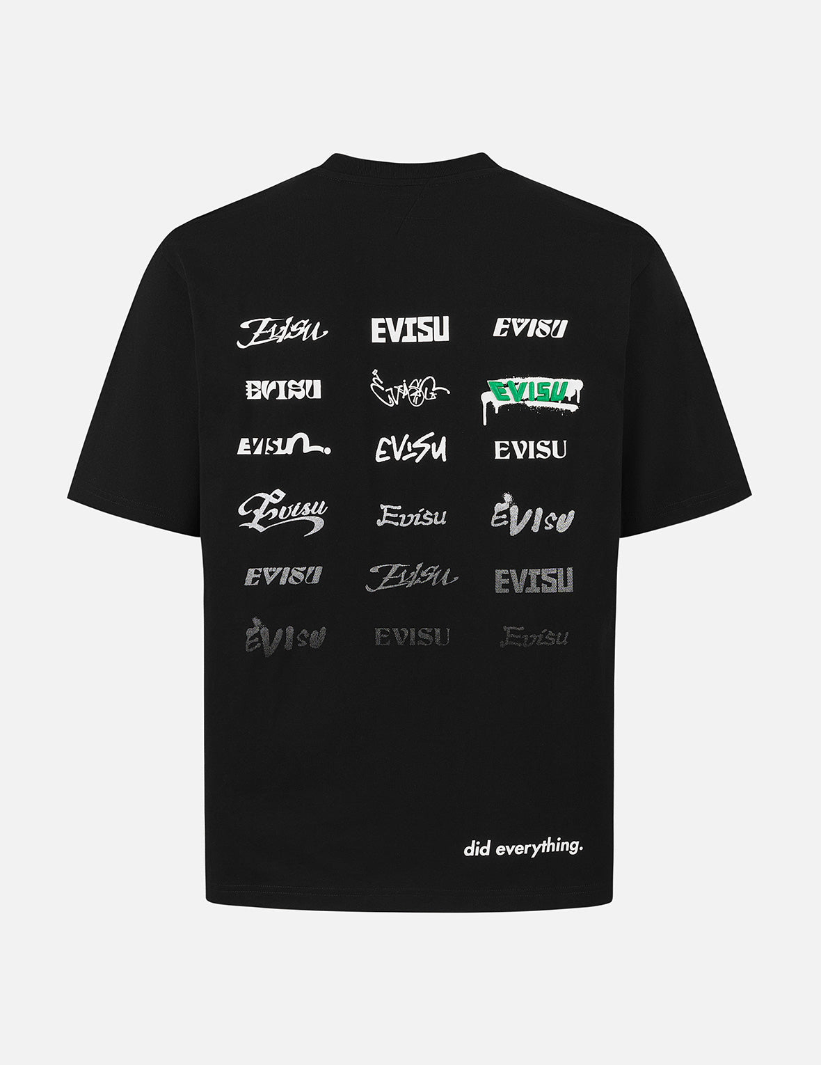 【超美品】EVISU ☆ Tシャツ 　ロゴプリント　36　✨土日セール中です✨ Logo and Slogan Print Regular Fit T-shirt – EVISU