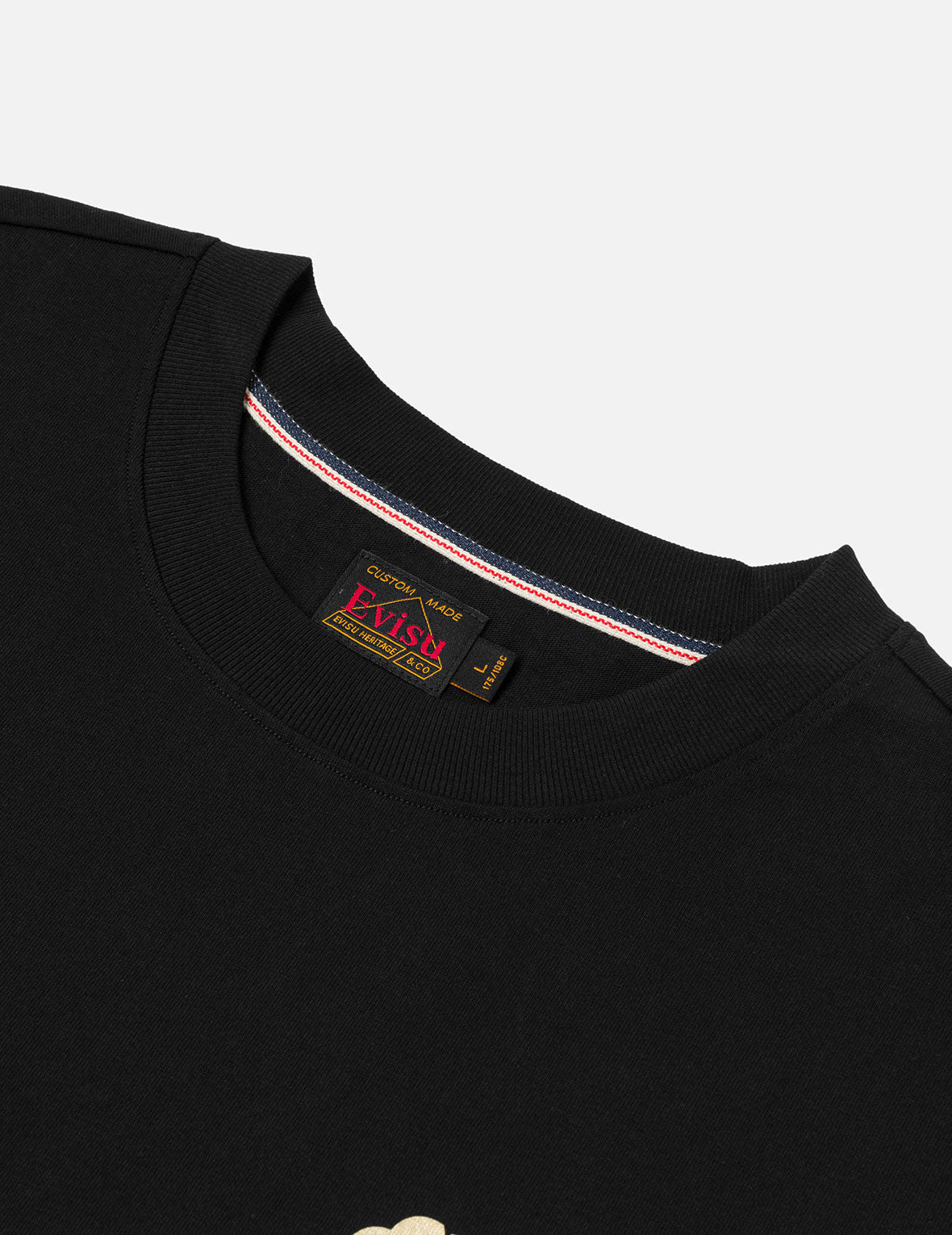 Artistic Brush Daicock Print Relax Fit T-Shirt