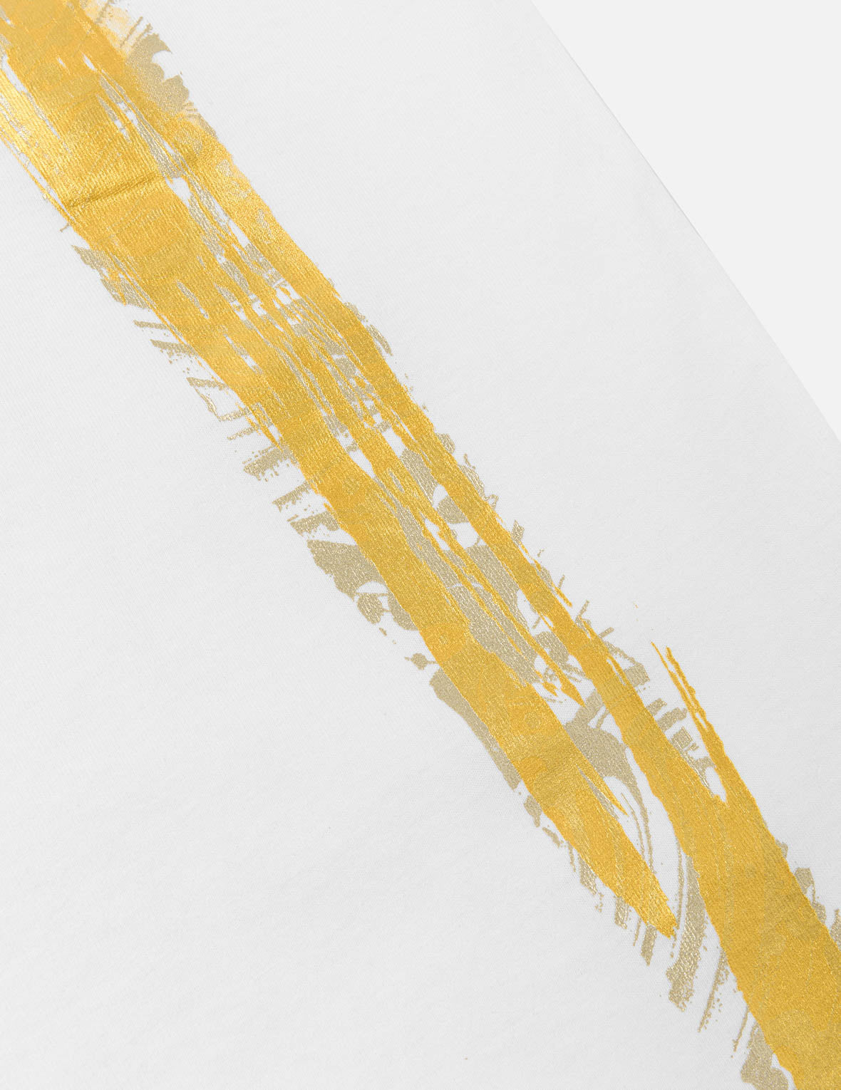 Artistic Brush Daicock Print Relax Fit T-Shirt