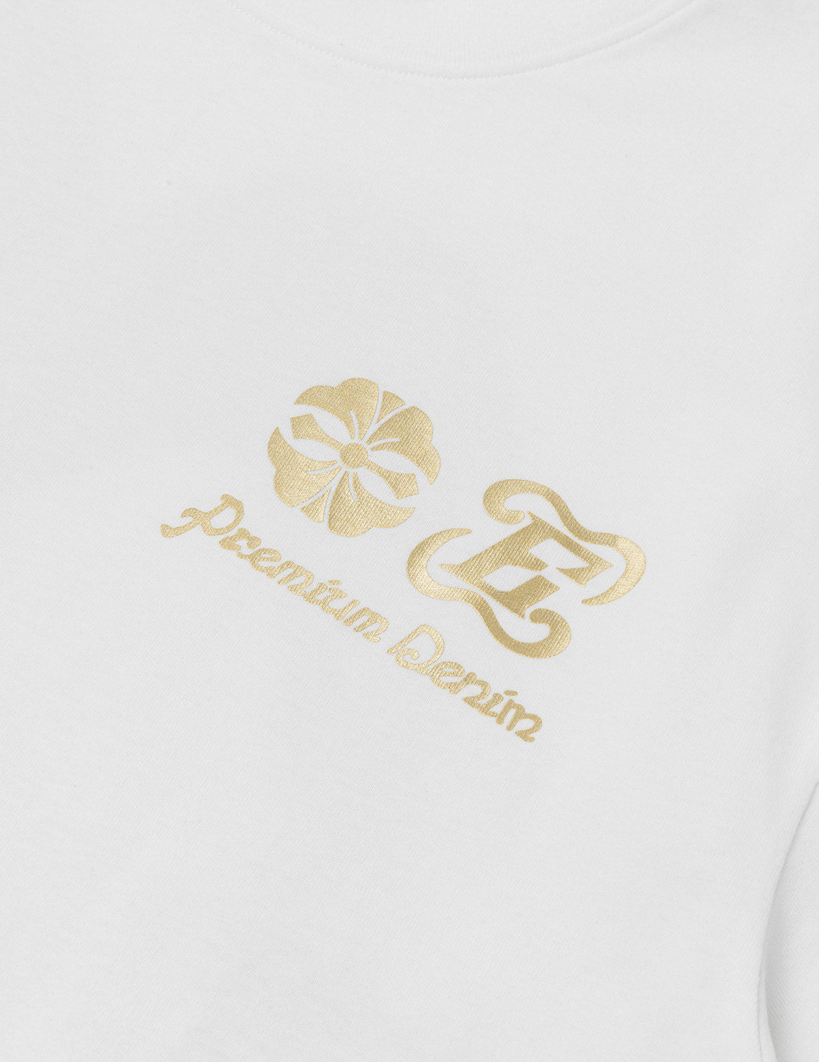 Artistic Brush Daicock Print Relax Fit T-Shirt