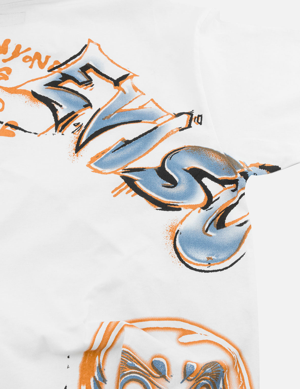 Graffiti Print Relax Fit T-Shirt