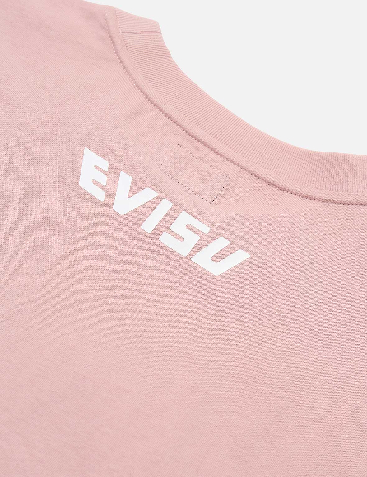 Playful Seagull Embroidery Relax Fit T-Shirt