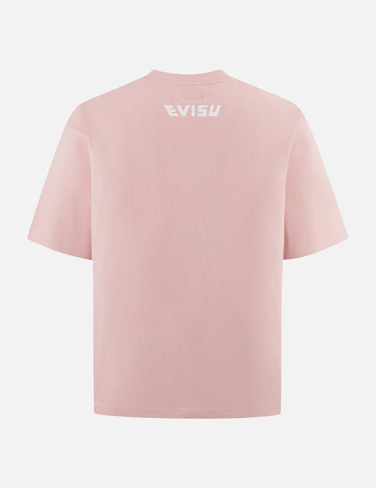 Playful Seagull Embroidery Relax Fit T-Shirt