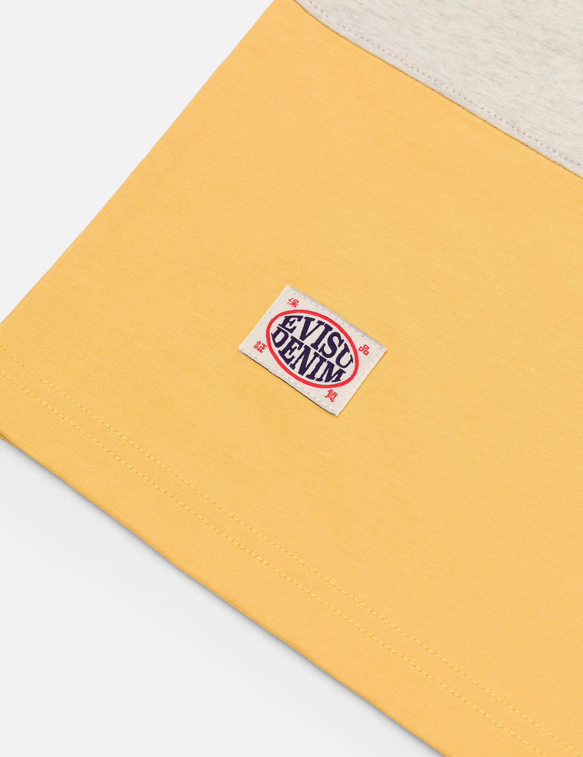Logo and "91" Appliqué Embroidery Relax Fit Stripe T-Shirt