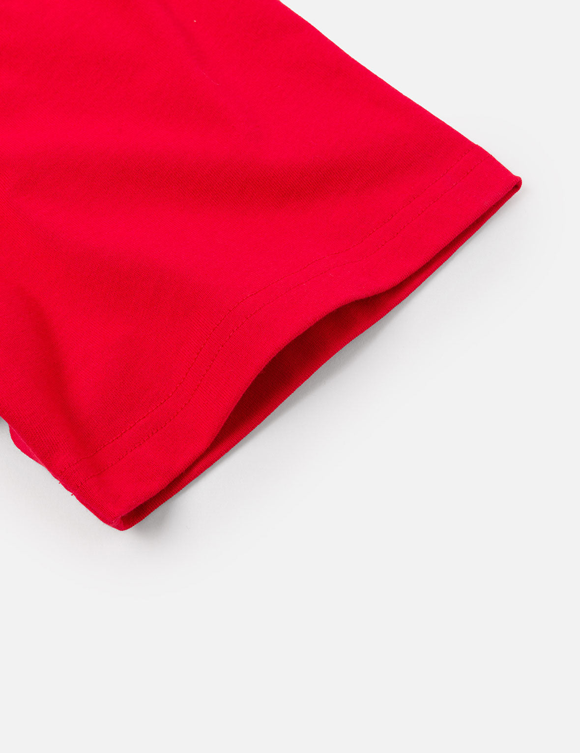 Logo and "91" Appliqué Embroidery Relax Fit Stripe T-Shirt