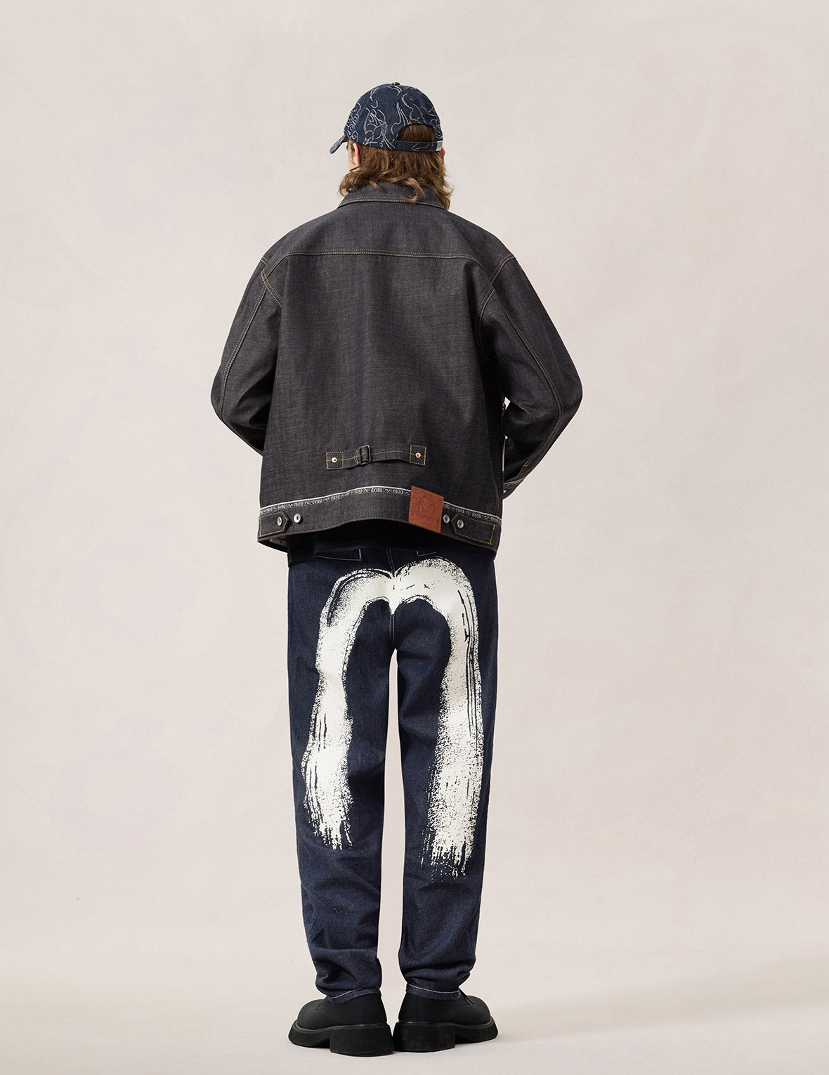 Logo Seagull Embroidery Denim Jacket – EVISU