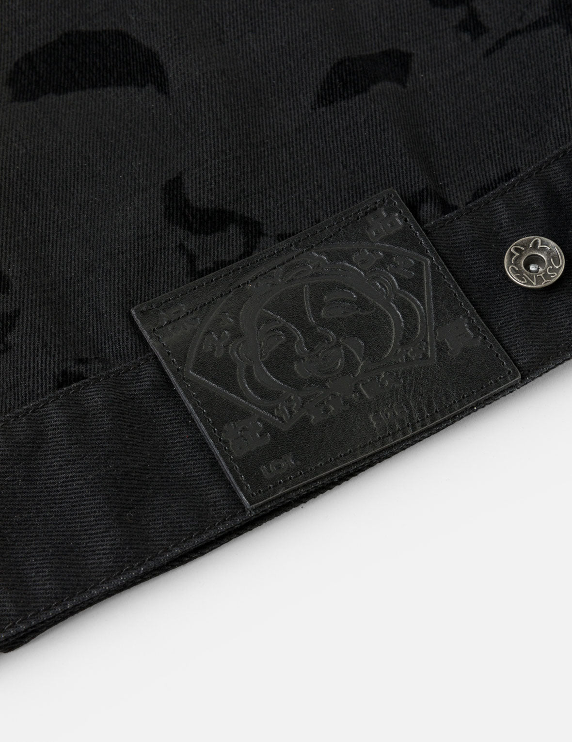 All-over Scattered Flocking Skull Jacket