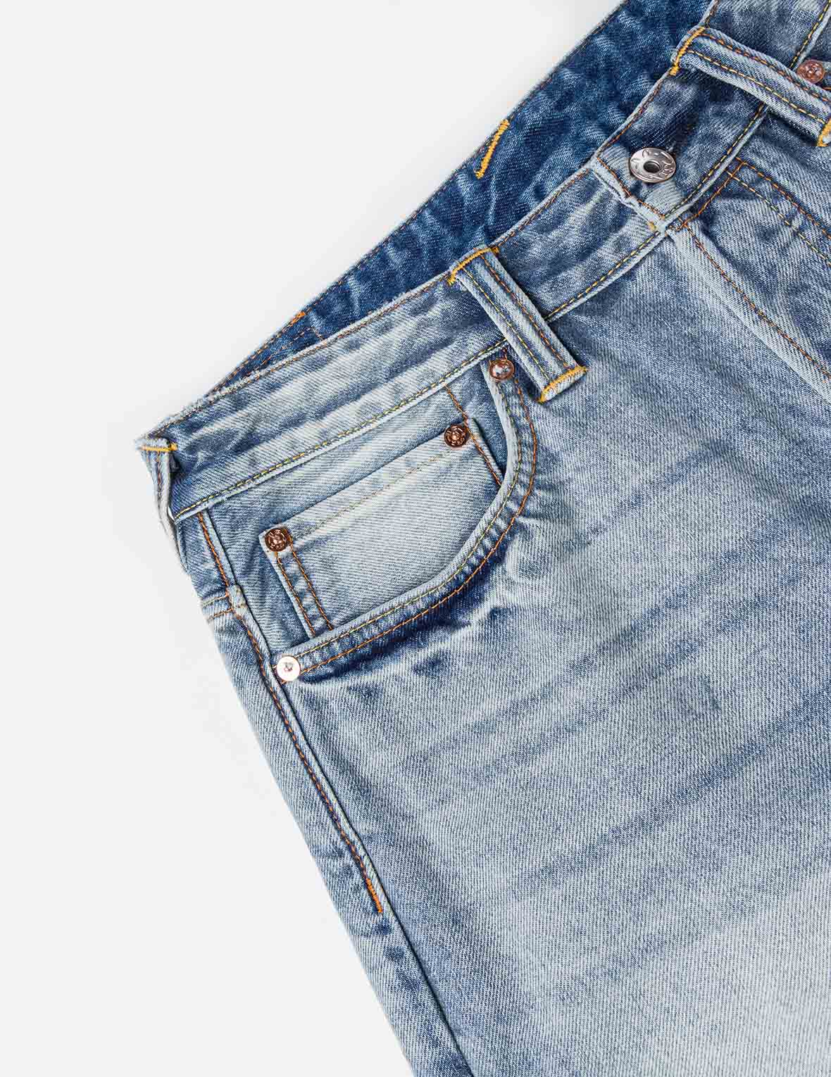 Daicock Spray Dye Denim Shorts