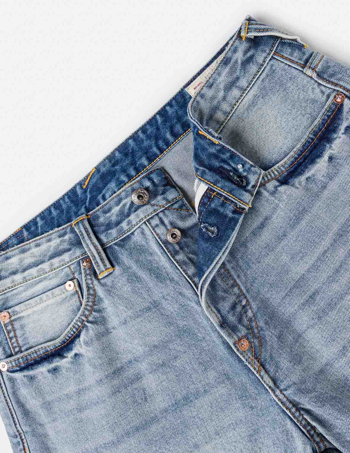 Daicock Spray Dye Denim Shorts