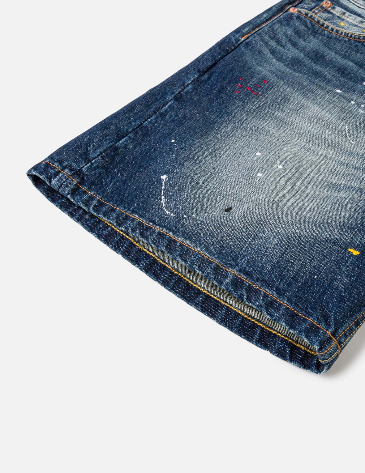 Graffiti Angel Pocket Denim Shorts – EVISU