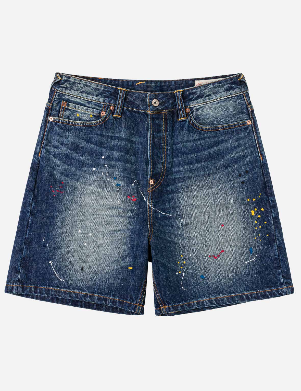 Graffiti Angel Pocket Denim Shorts – EVISU