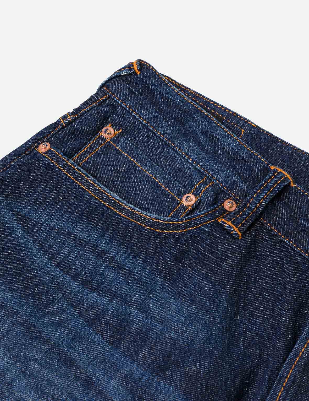 Seagull Brushstroke Denim Shorts
