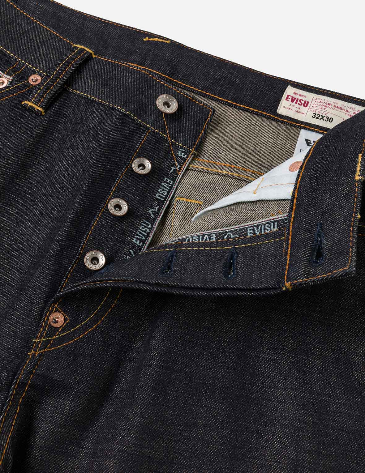 7-Pocket Logo Seagull Embroidery Jeans #2030 – EVISU