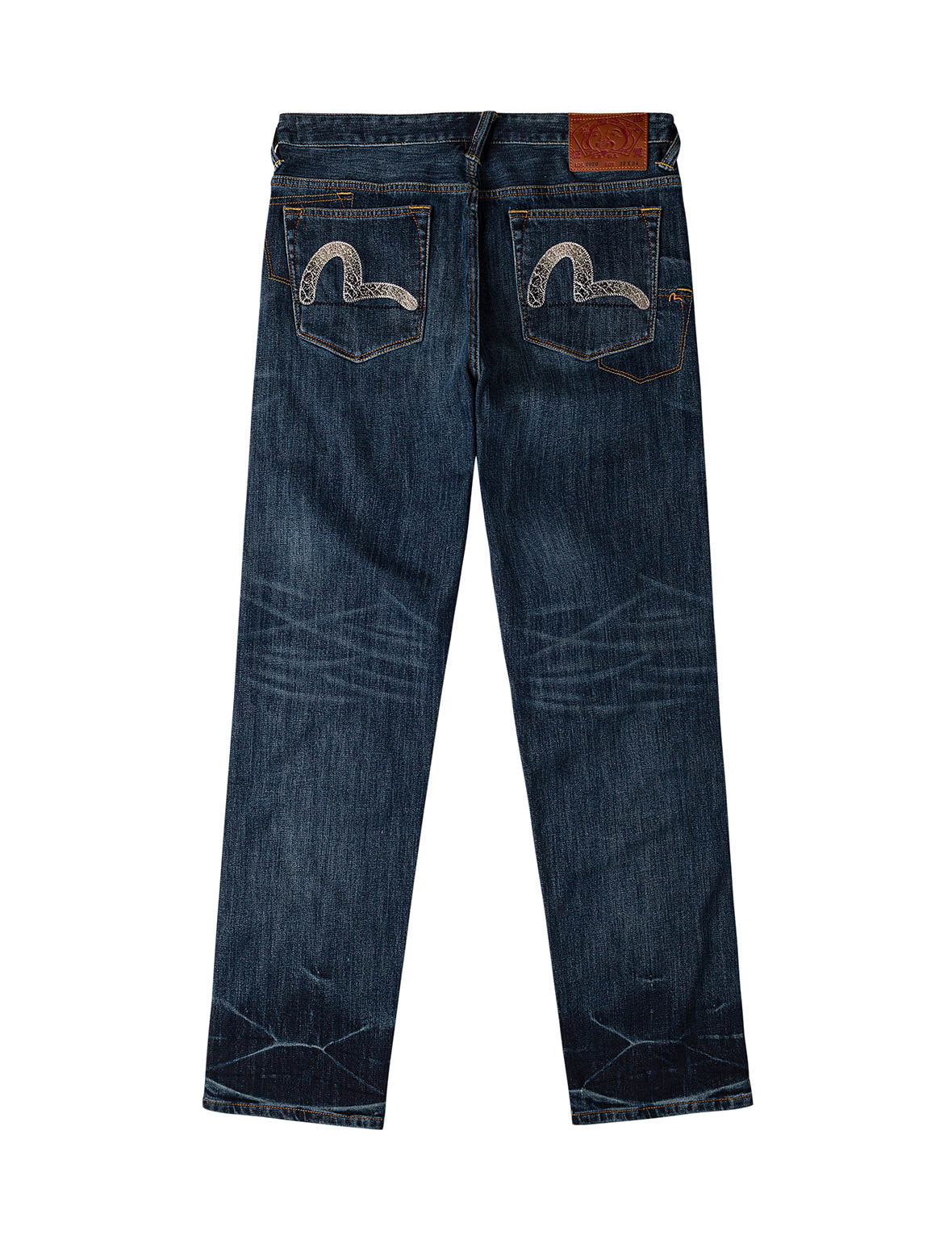 Seagull Embroidery Multi-pockets Jeans #2020 – EVISU