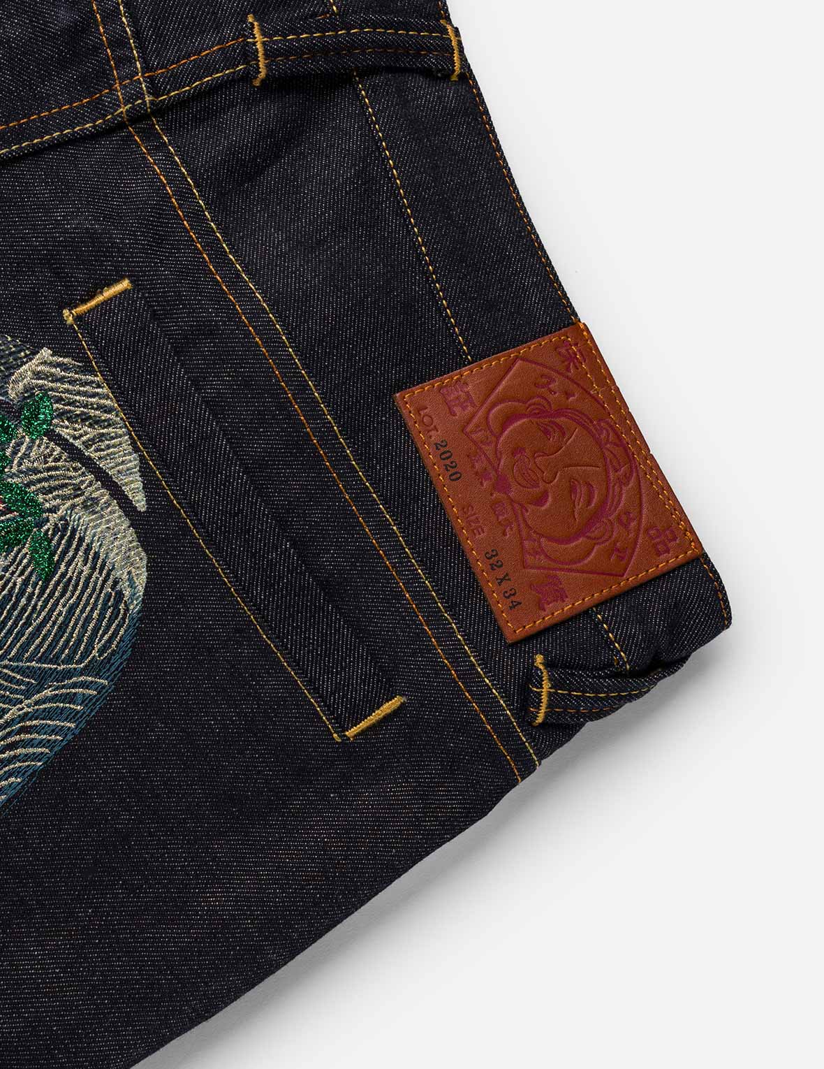 Duo Leopard Daicock Embroidery Jeans #2020 – EVISU