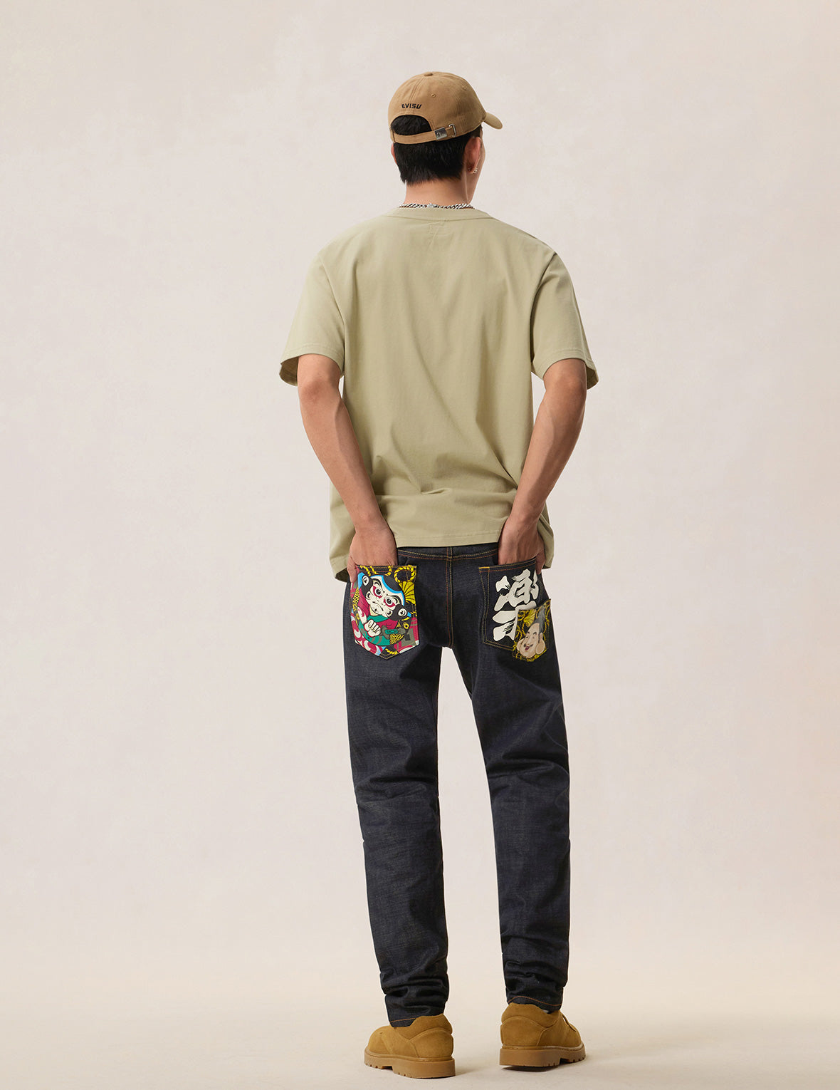 Kite Graphic Printed Pocket Jeans #2017 – EVISU