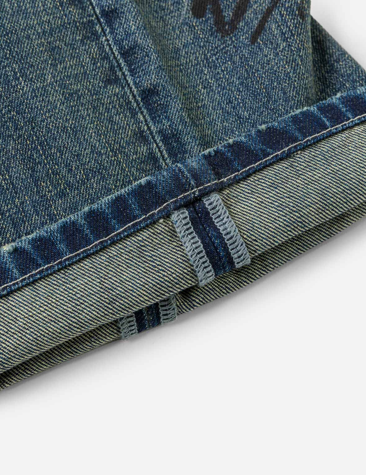 Allover Graffiti Printed Denim Jeans #2030 – EVISU