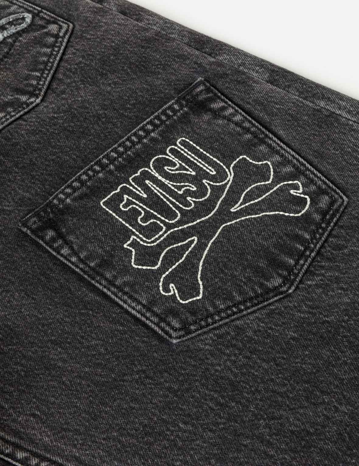 Skull Multi-Pocket Denim Jeans – EVISU