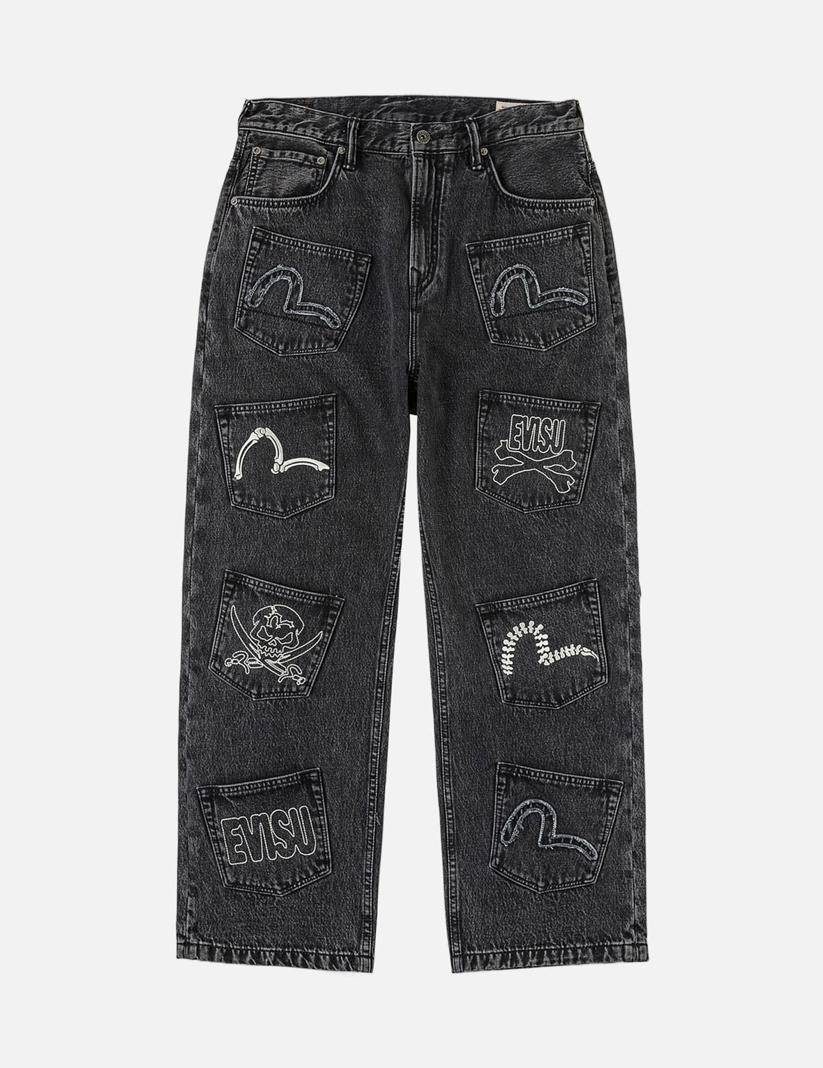 evisu デニム Skull Multi-Pocket Denim Jeans – EVISU