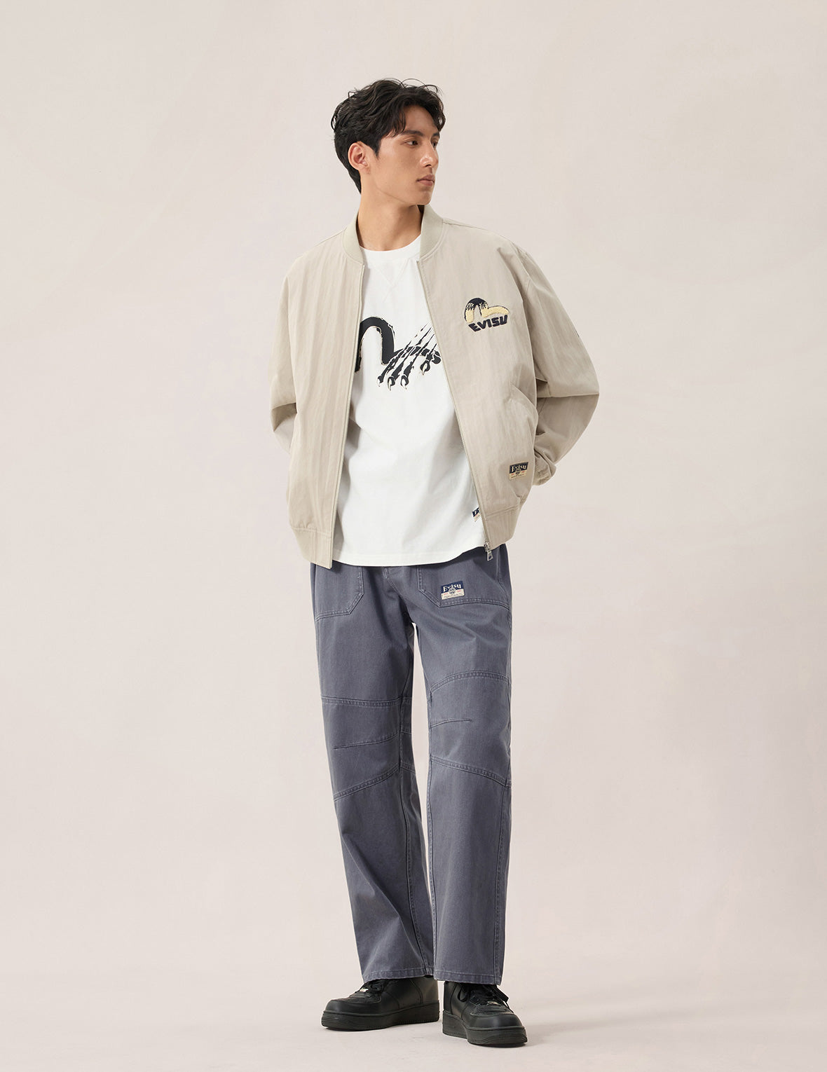 Daicock Print Bomber Jacket – EVISU