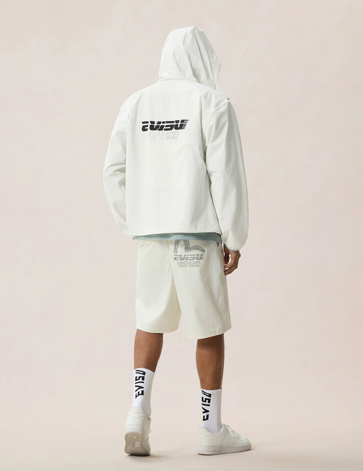 Packable Zip-Up Windbreaker Jacket – EVISU
