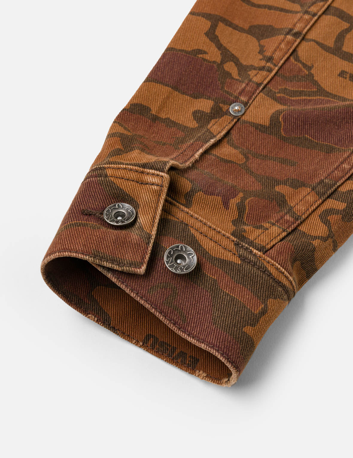 All-over Ishigaki Camouflage Denim Jacket – EVISU