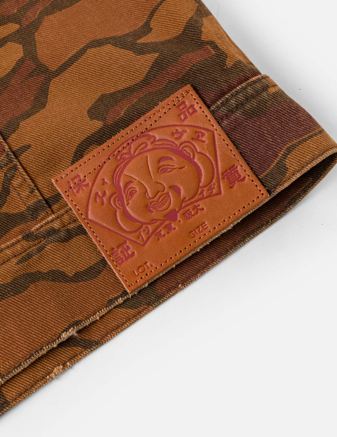 All-over Ishigaki Camouflage Denim Jacket – EVISU
