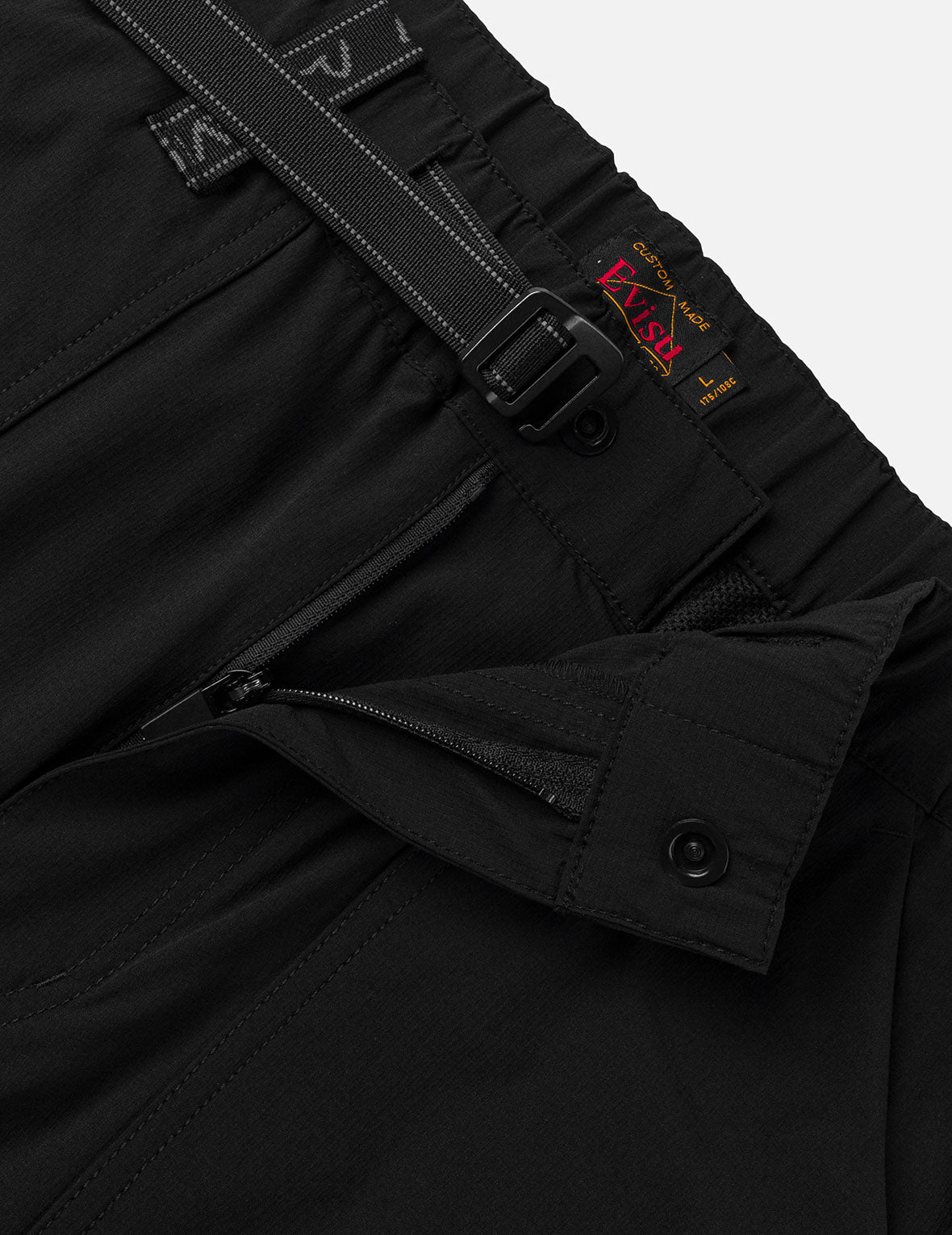 Belted-Waist Woven Pants