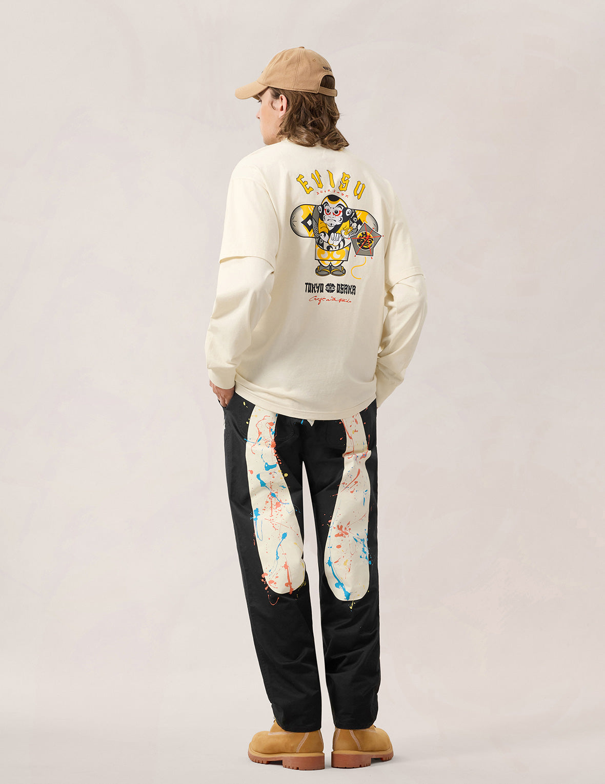 evisuチノパン Brushstroke Daicock Chino Pants – EVISU