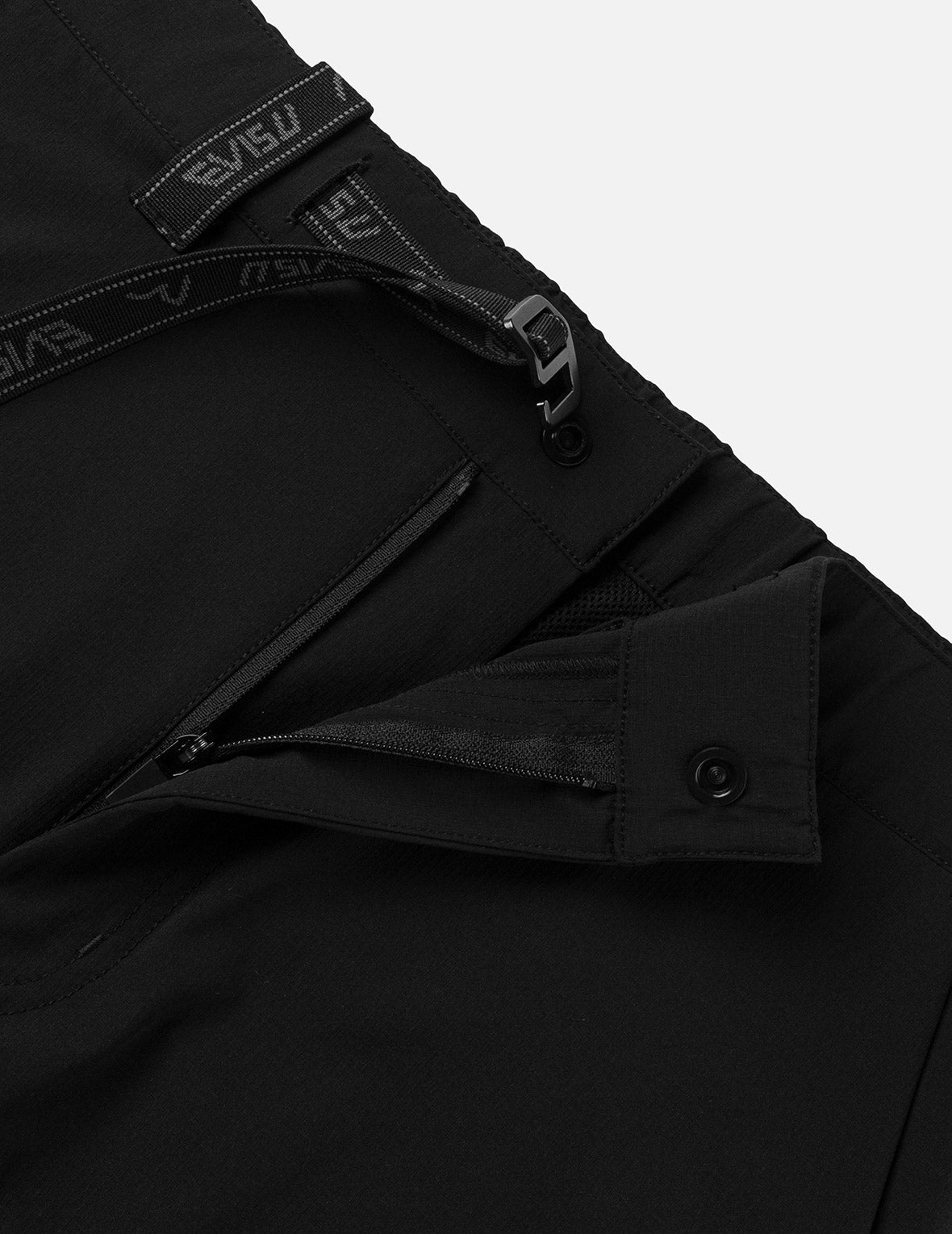 Belted-Waist Woven Shorts