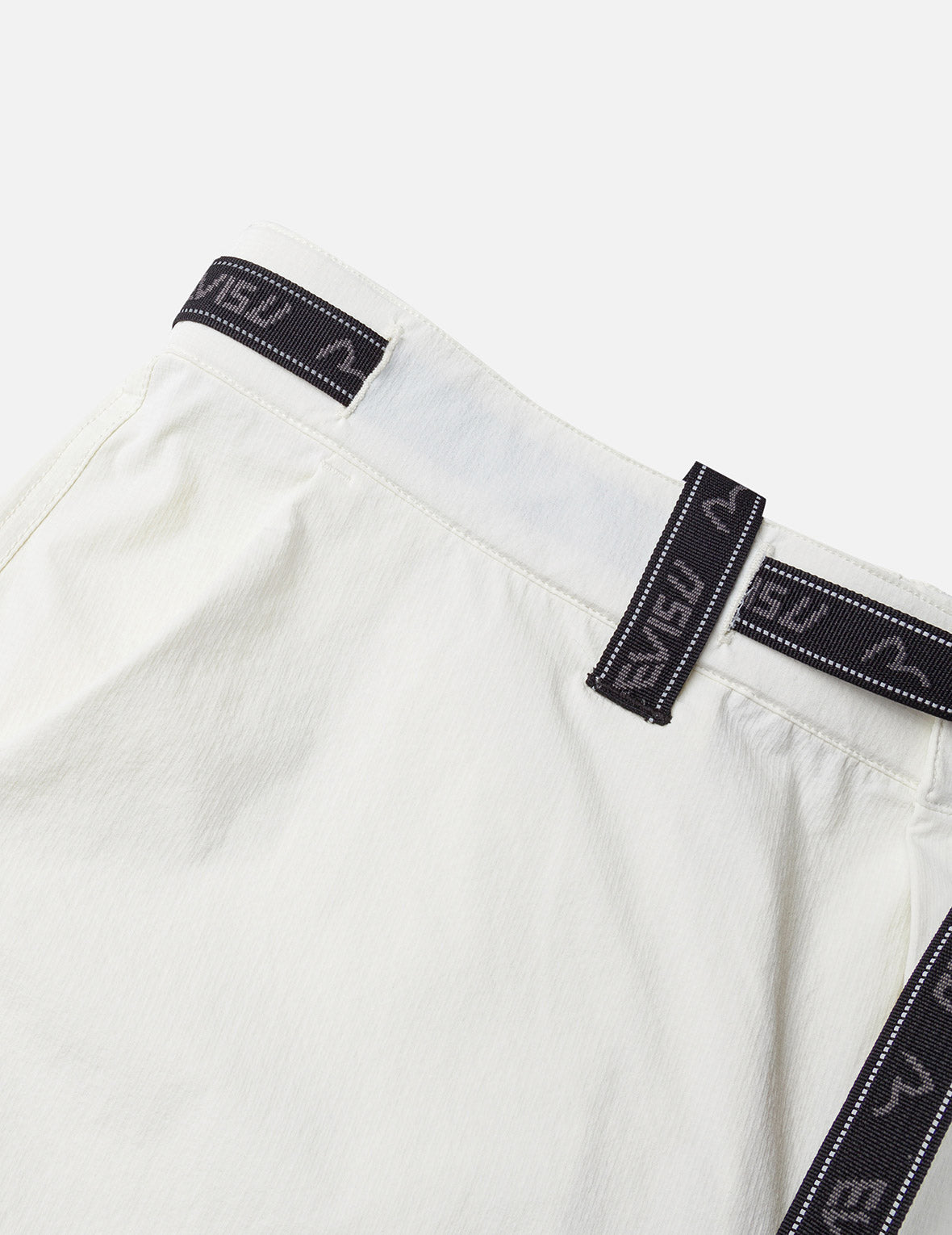 Belted-Waist Woven Shorts