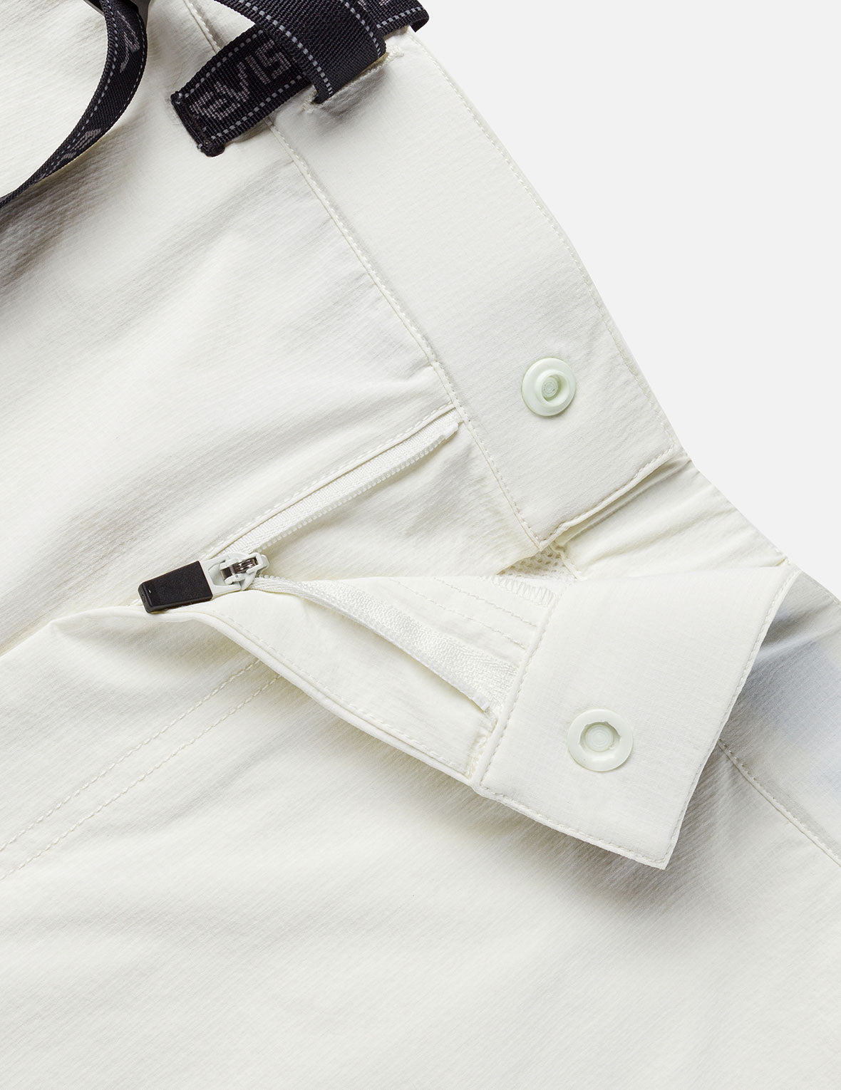 Belted-Waist Woven Shorts
